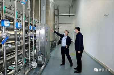 張家勝赴黃岡產業園調研工業企業 關注生物科技產業發展新動能